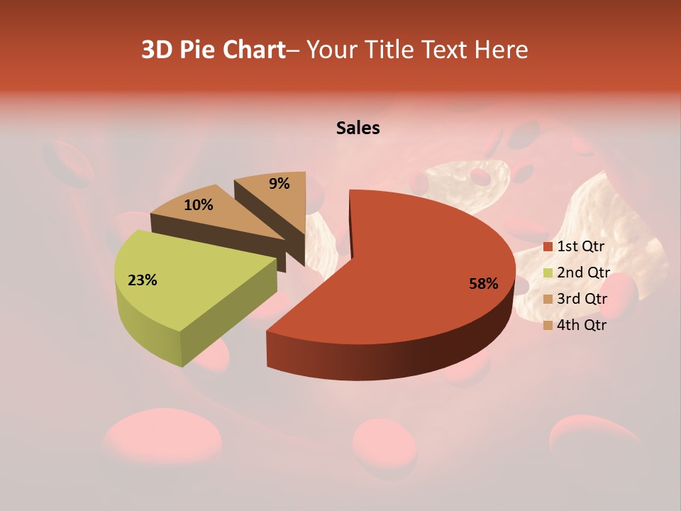 Oxygen Body Erythrocyte PowerPoint Template