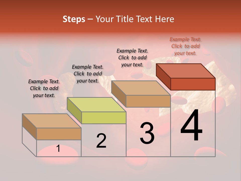 Oxygen Body Erythrocyte PowerPoint Template
