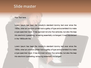 Spine Model Beautiful PowerPoint Template