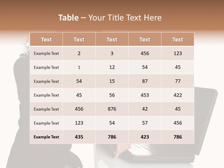 Spine Model Beautiful PowerPoint Template
