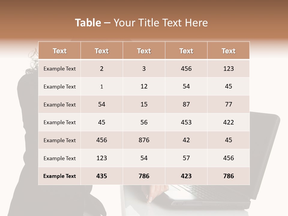 Spine Model Beautiful PowerPoint Template