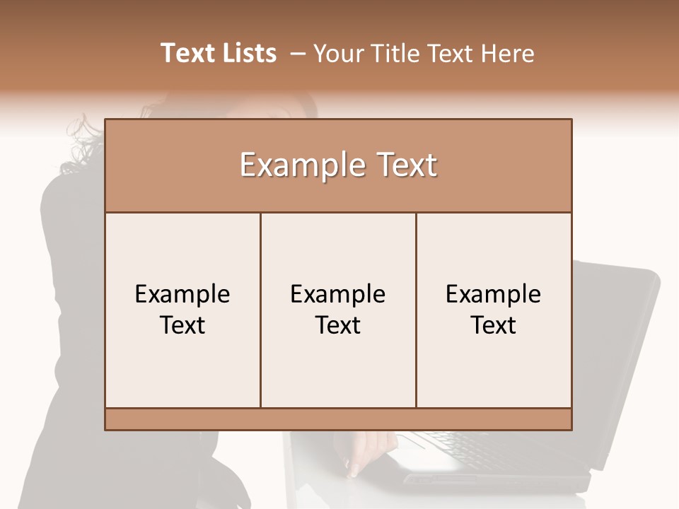 Spine Model Beautiful PowerPoint Template