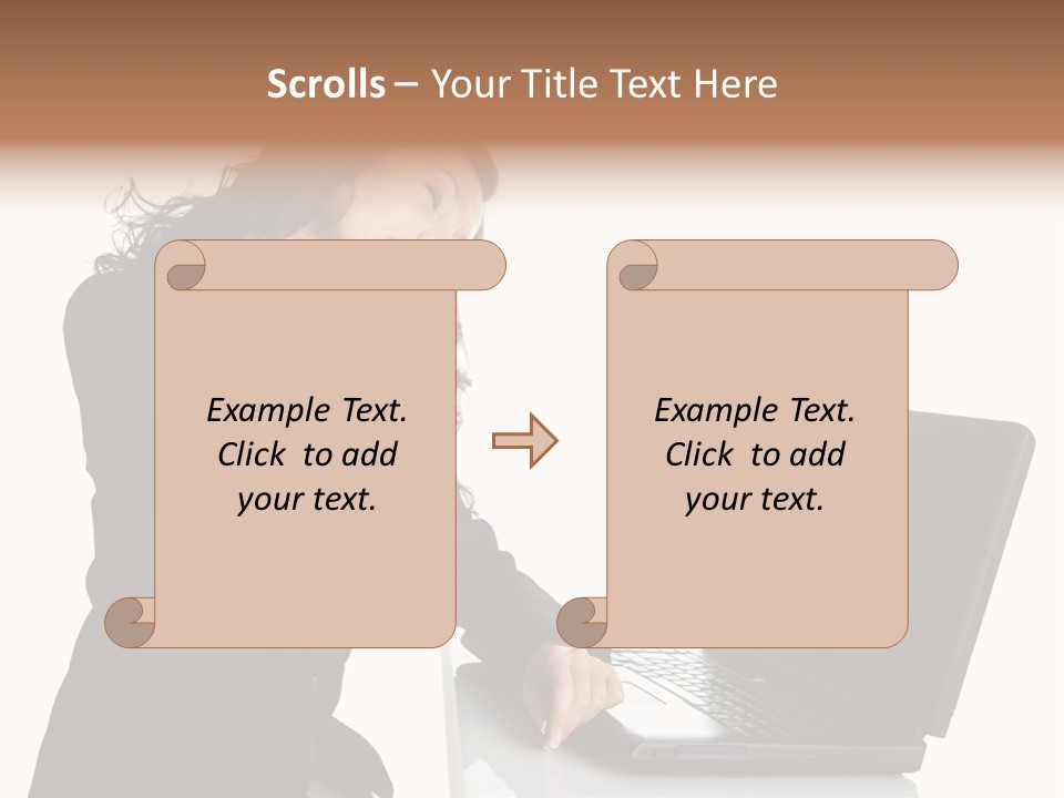 Spine Model Beautiful PowerPoint Template