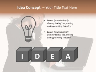 Spine Model Beautiful PowerPoint Template