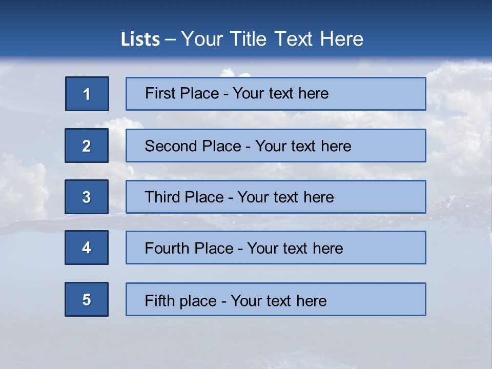 Lax Seafood Lunch PowerPoint Template