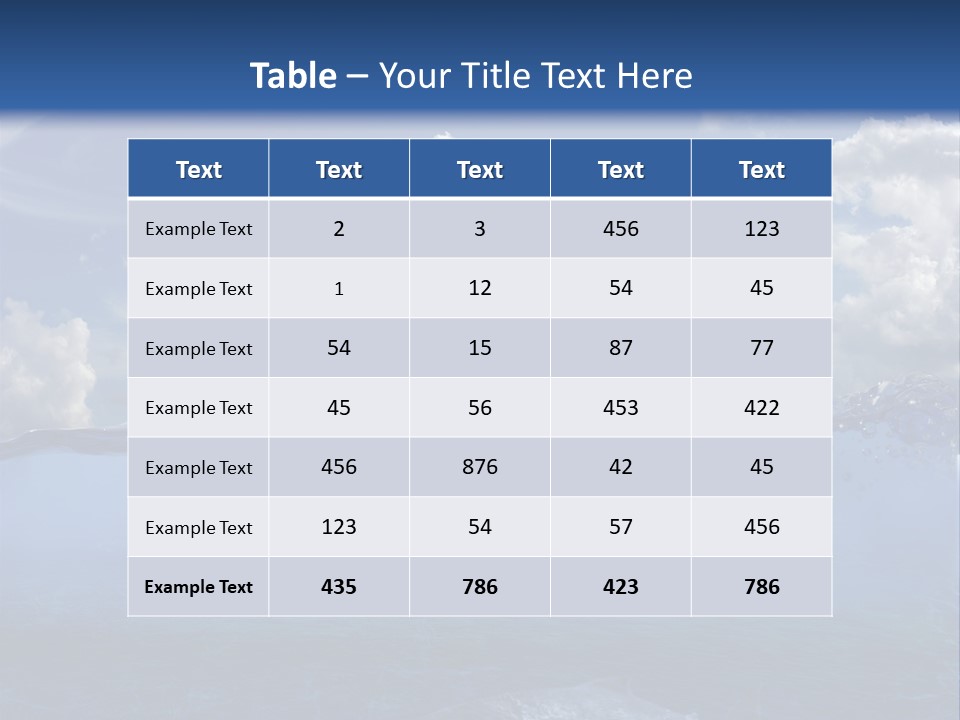 Lax Seafood Lunch PowerPoint Template