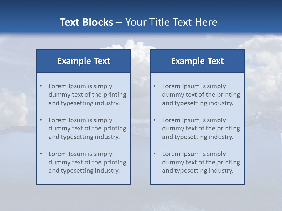 Lax Seafood Lunch PowerPoint Template