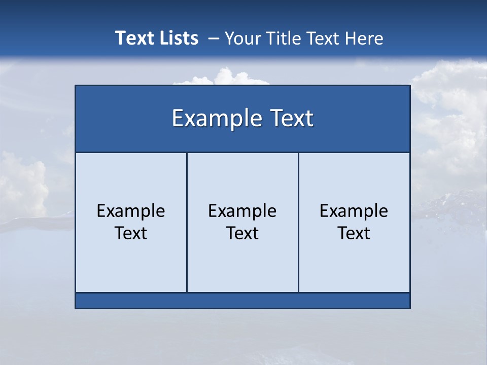 Lax Seafood Lunch PowerPoint Template