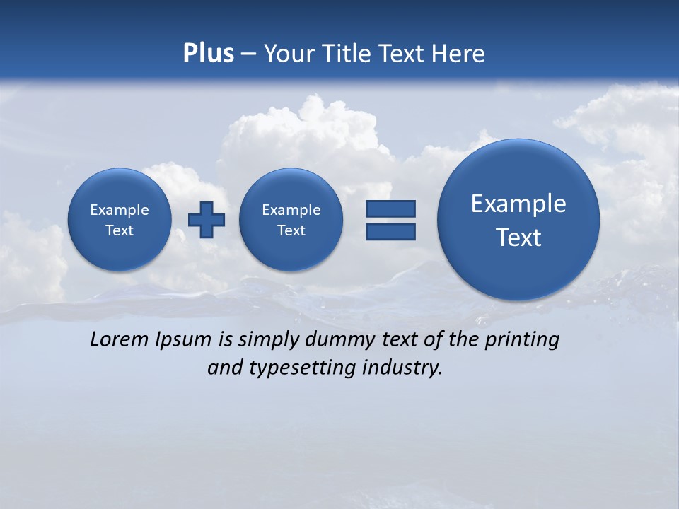 Lax Seafood Lunch PowerPoint Template