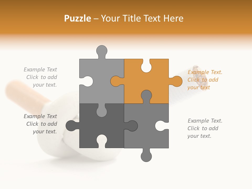 Cigarette Cancerous Quitting PowerPoint Template