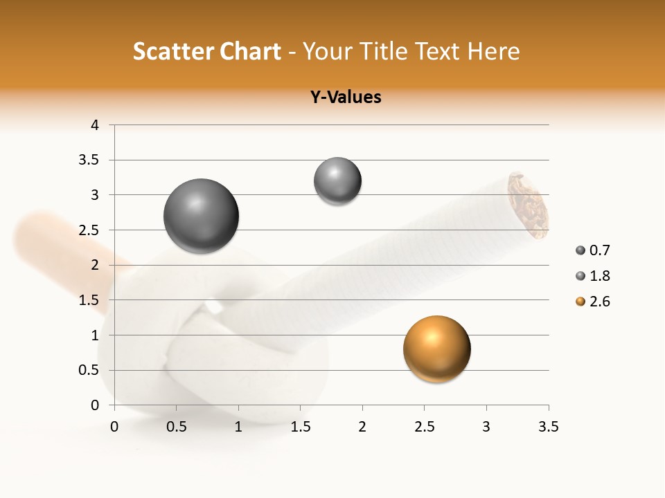 Cigarette Cancerous Quitting PowerPoint Template
