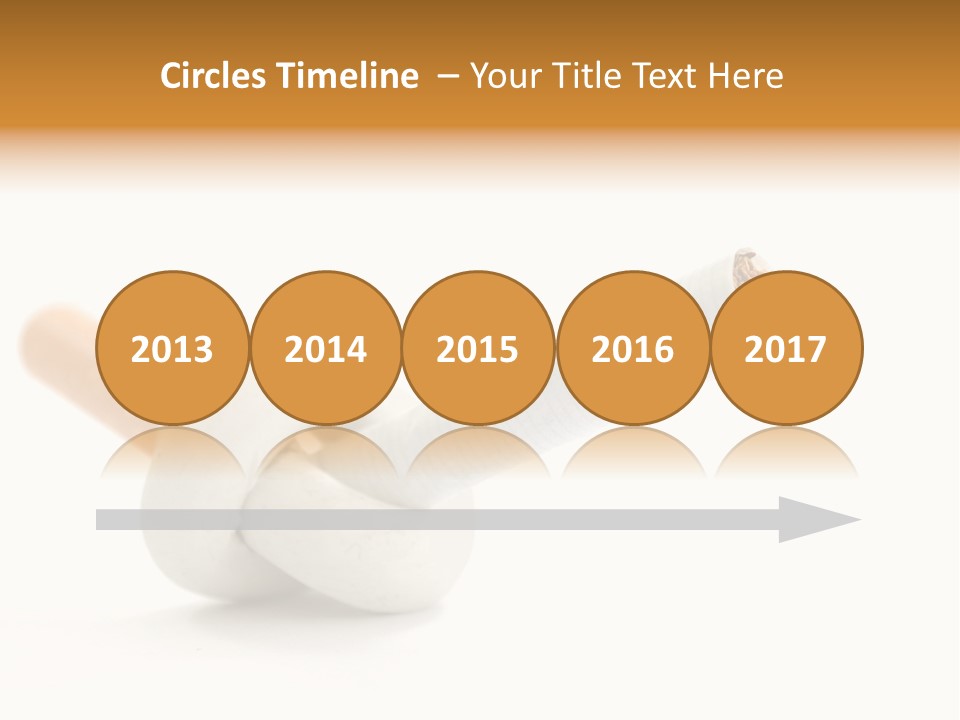 Cigarette Cancerous Quitting PowerPoint Template