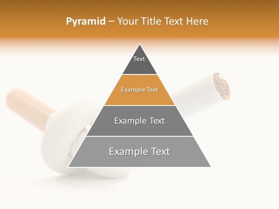 Cigarette Cancerous Quitting PowerPoint Template