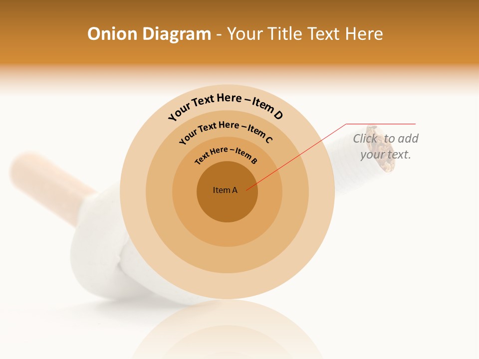 Cigarette Cancerous Quitting PowerPoint Template