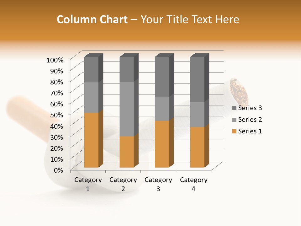Cigarette Cancerous Quitting PowerPoint Template