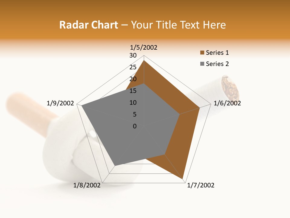 Cigarette Cancerous Quitting PowerPoint Template