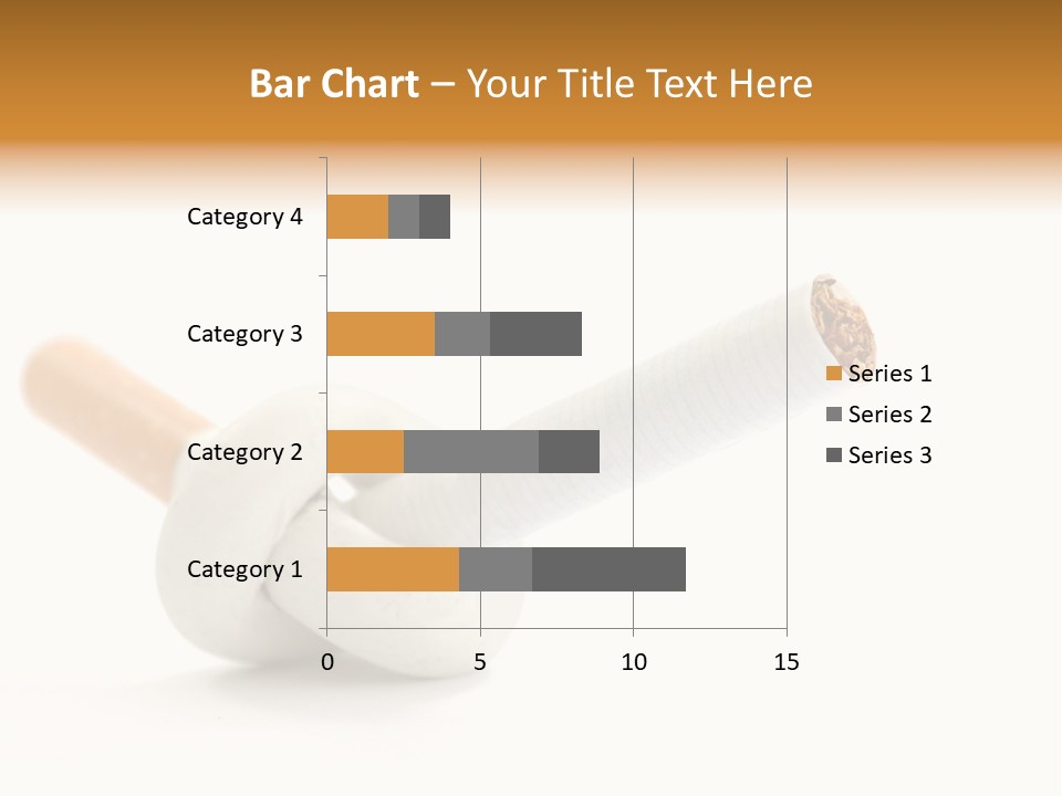 Cigarette Cancerous Quitting PowerPoint Template