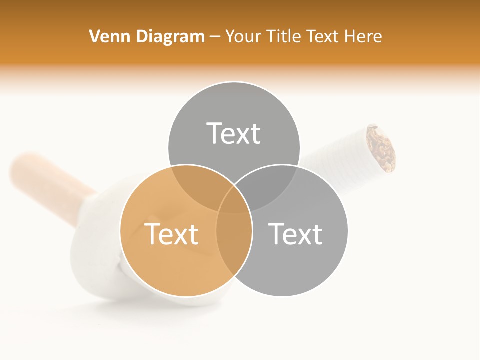 Cigarette Cancerous Quitting PowerPoint Template