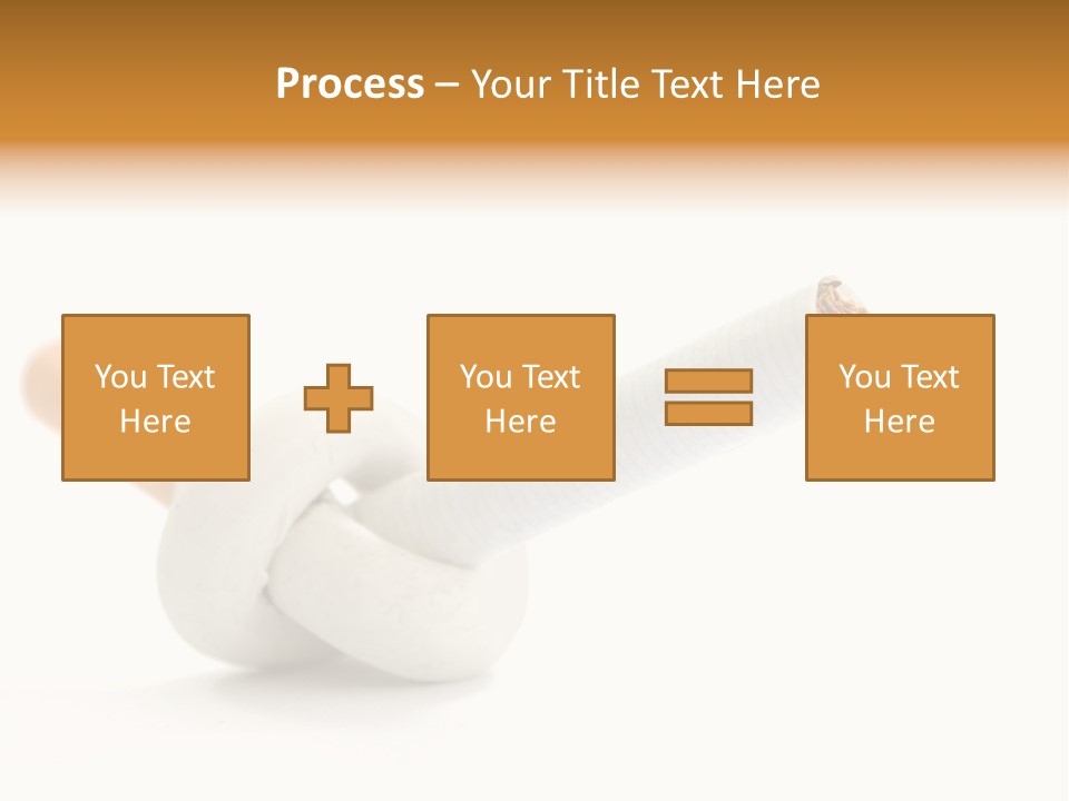 Cigarette Cancerous Quitting PowerPoint Template