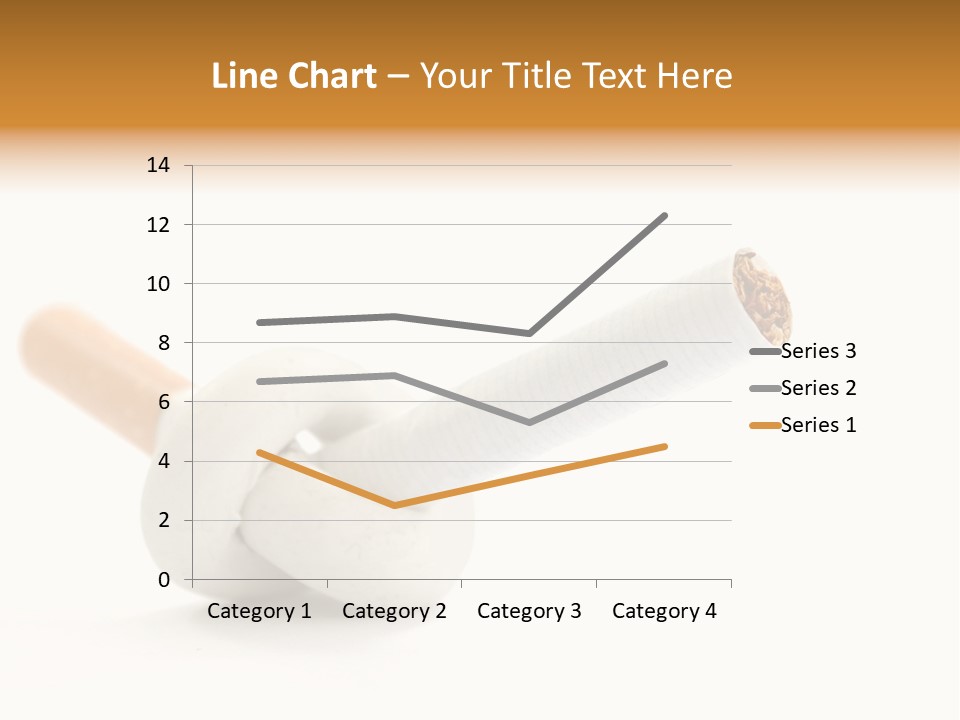 Cigarette Cancerous Quitting PowerPoint Template