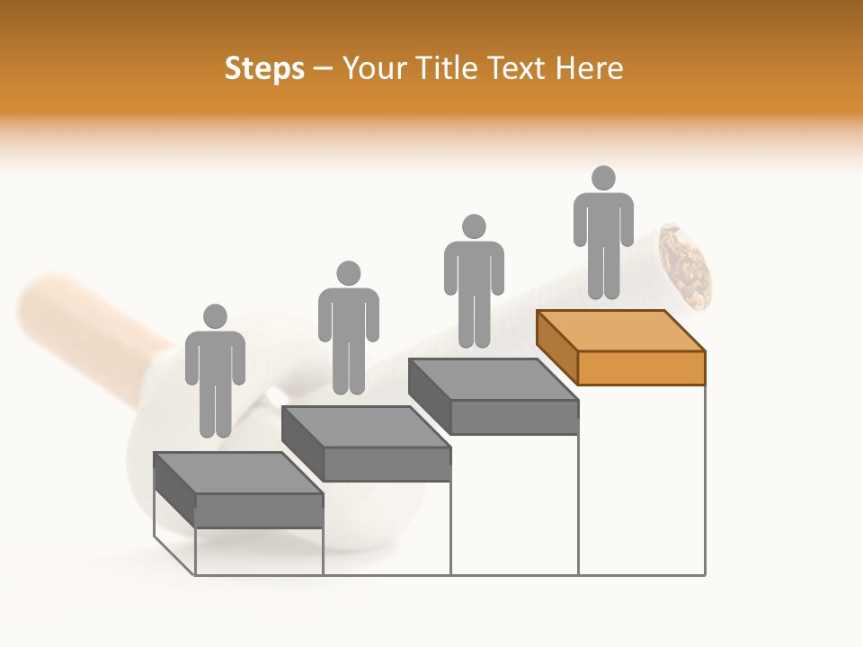 Cigarette Cancerous Quitting PowerPoint Template