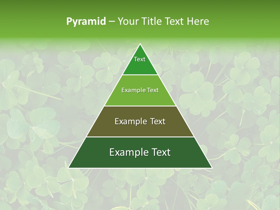 Growing Closeup Leaf PowerPoint Template