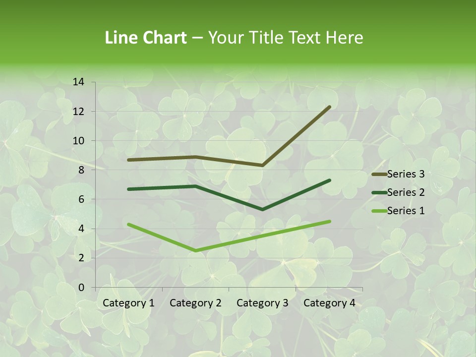 Growing Closeup Leaf PowerPoint Template