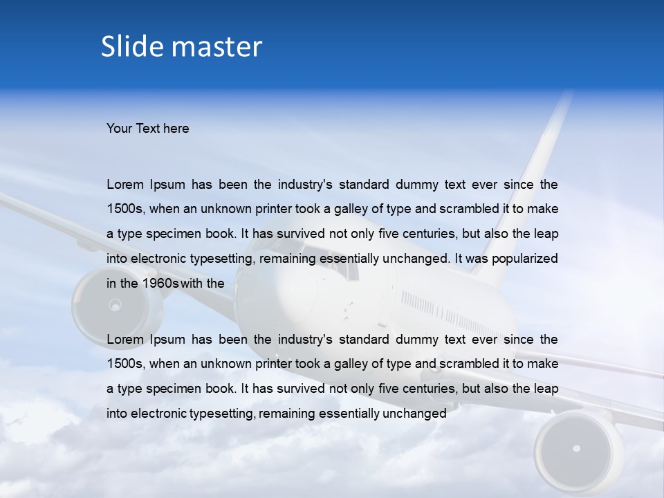 Speed Glow Map PowerPoint Template