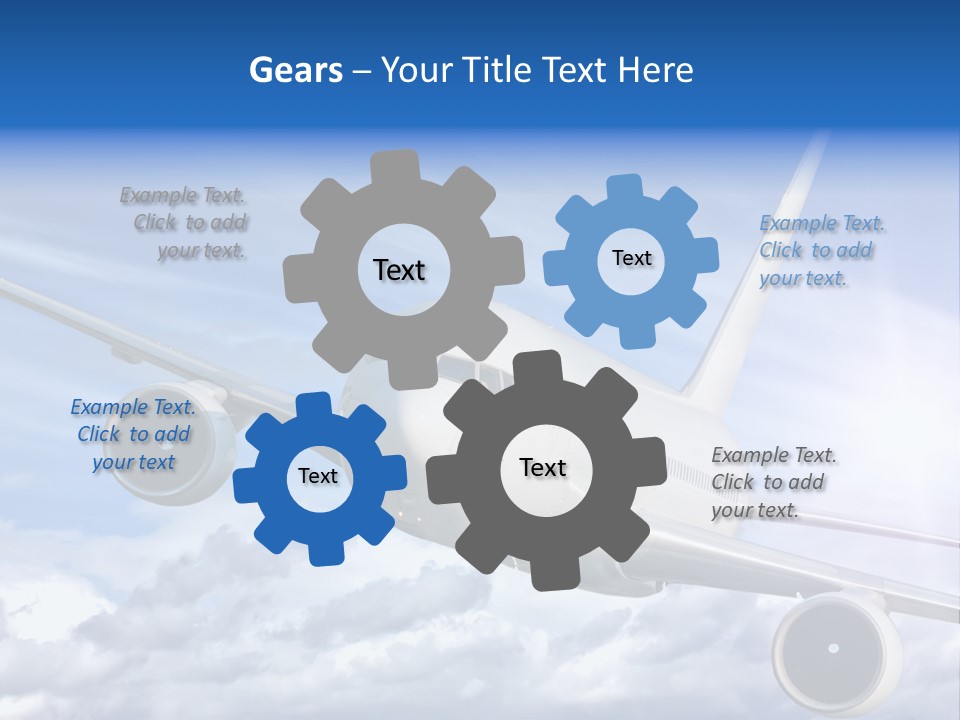 Speed Glow Map PowerPoint Template