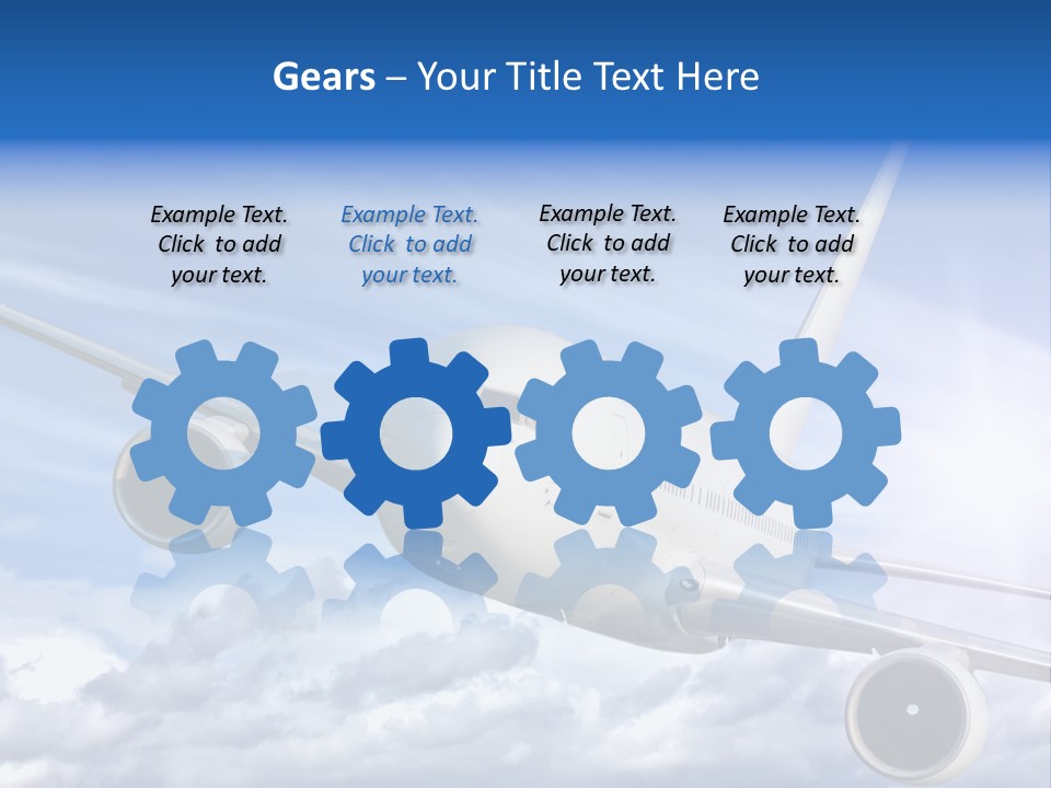 Speed Glow Map PowerPoint Template