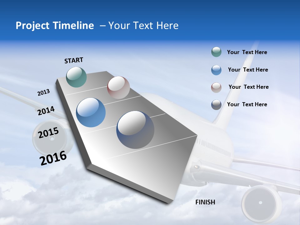 Speed Glow Map PowerPoint Template