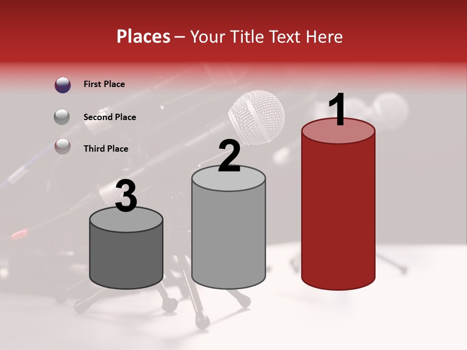Closeup Technology Media PowerPoint Template