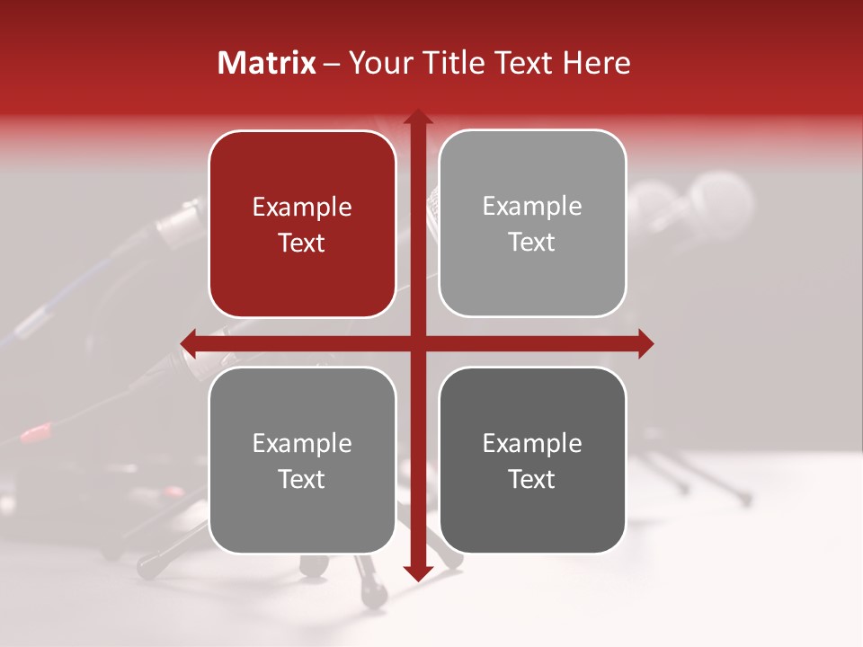 Closeup Technology Media PowerPoint Template
