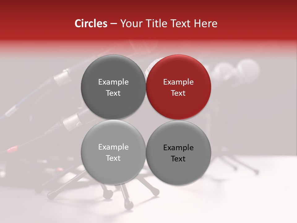 Closeup Technology Media PowerPoint Template