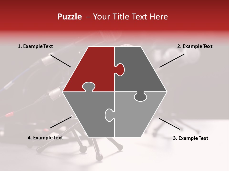 Closeup Technology Media PowerPoint Template