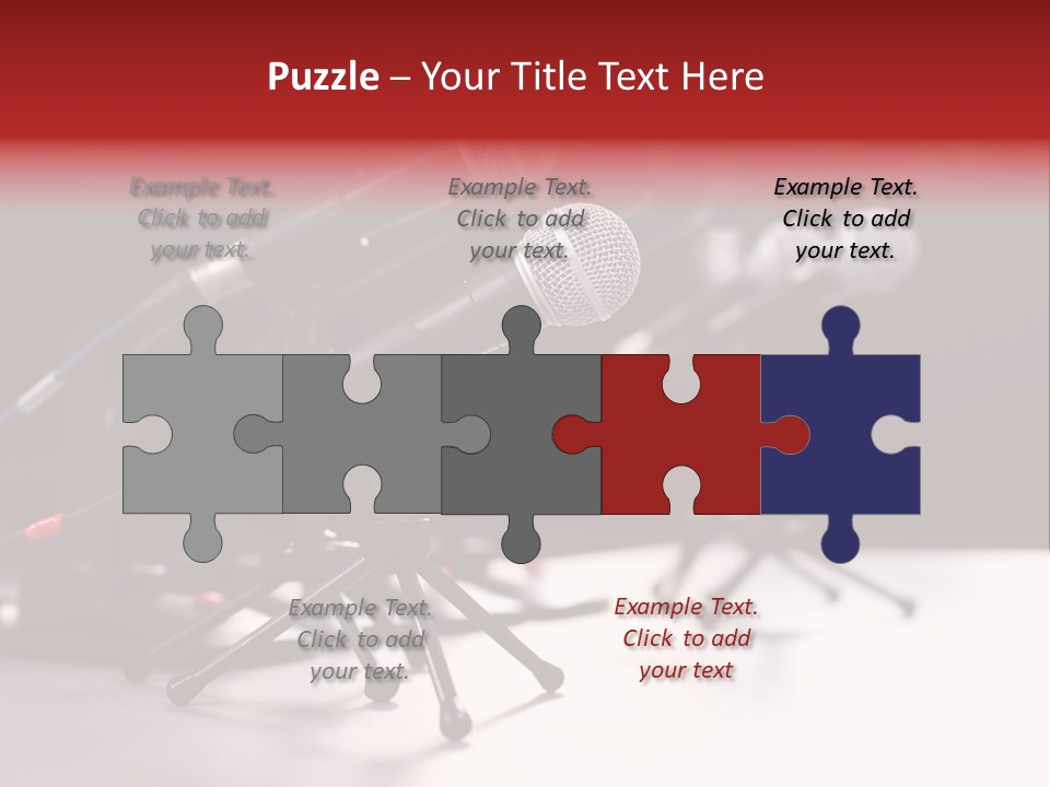 Closeup Technology Media PowerPoint Template