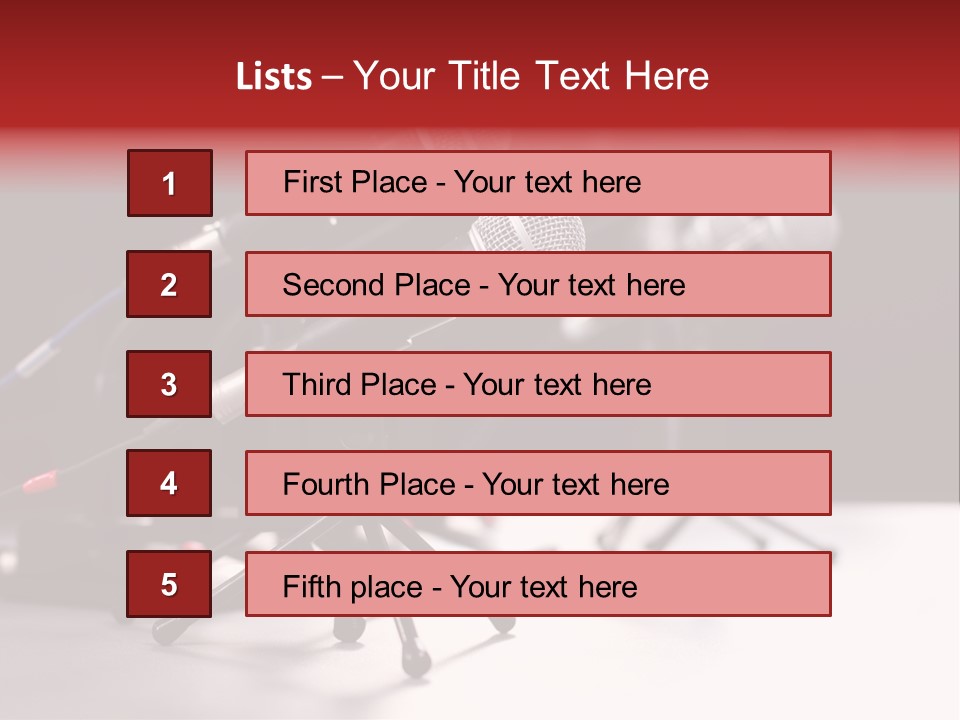 Closeup Technology Media PowerPoint Template