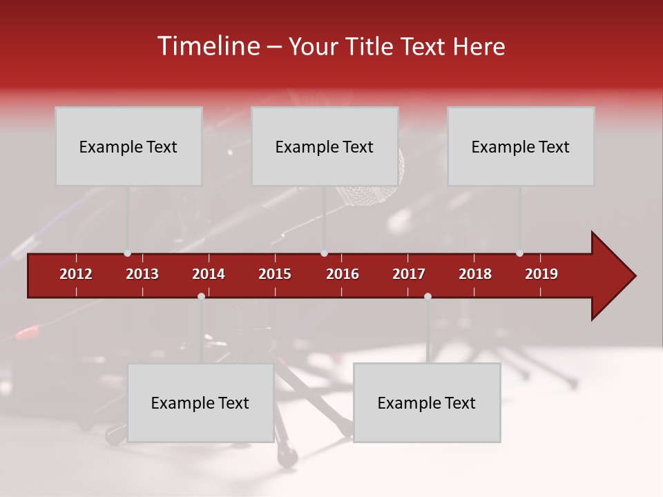 Closeup Technology Media PowerPoint Template