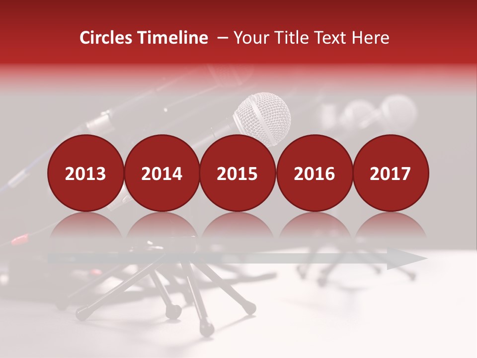 Closeup Technology Media PowerPoint Template