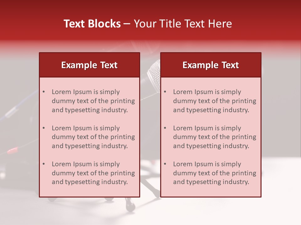 Closeup Technology Media PowerPoint Template