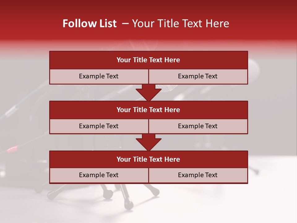Closeup Technology Media PowerPoint Template