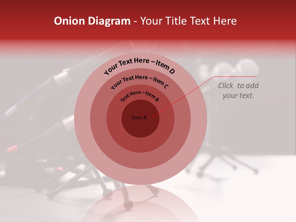 Closeup Technology Media PowerPoint Template