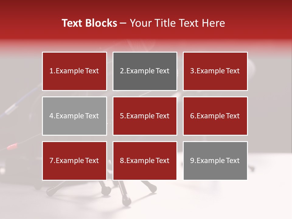 Closeup Technology Media PowerPoint Template