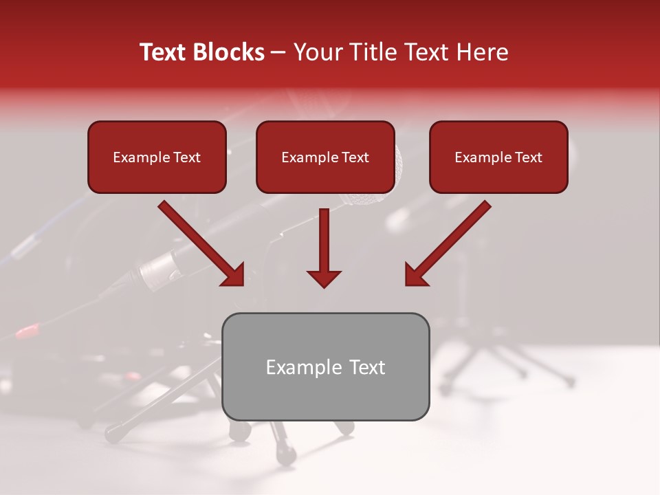 Closeup Technology Media PowerPoint Template