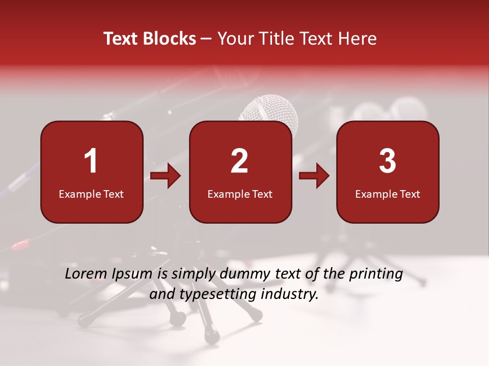 Closeup Technology Media PowerPoint Template