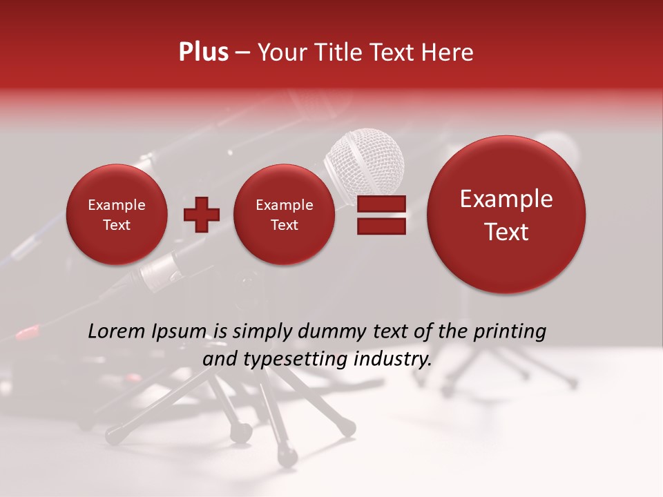 Closeup Technology Media PowerPoint Template