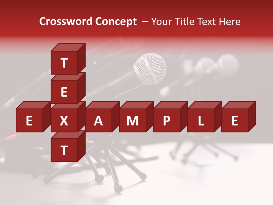 Closeup Technology Media PowerPoint Template