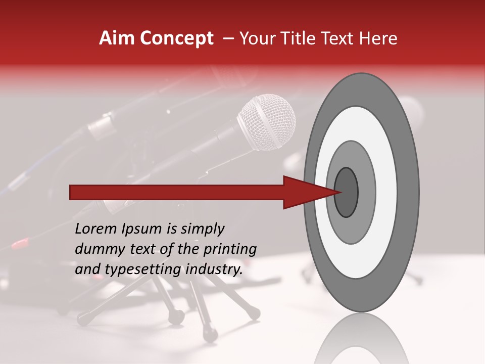 Closeup Technology Media PowerPoint Template