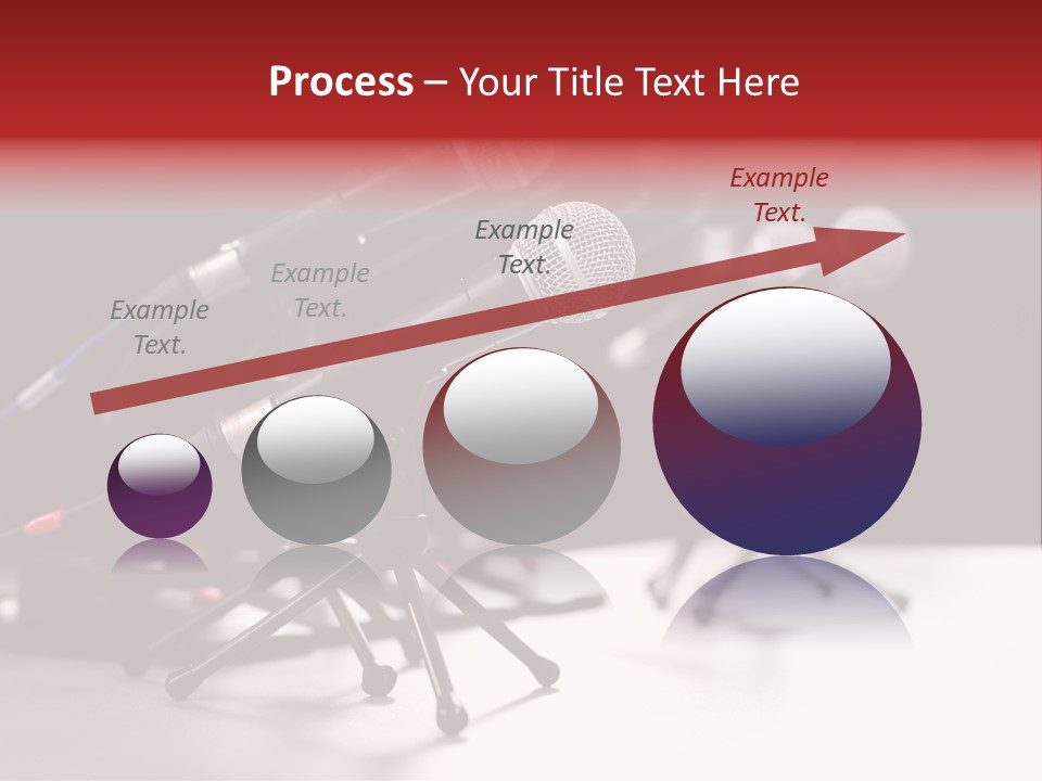 Closeup Technology Media PowerPoint Template