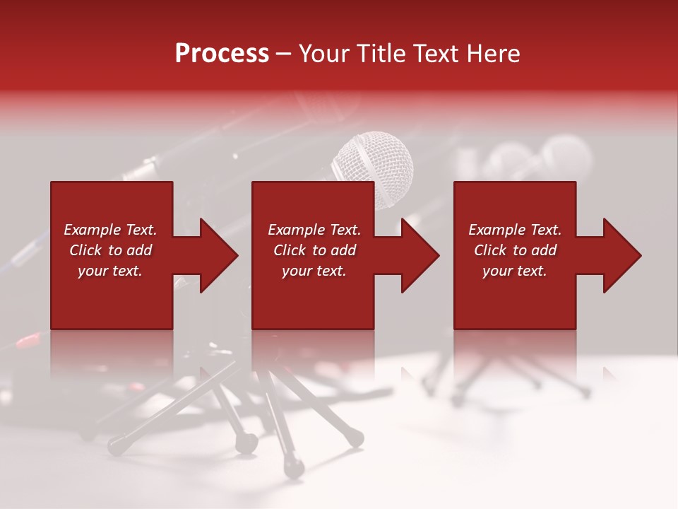 Closeup Technology Media PowerPoint Template